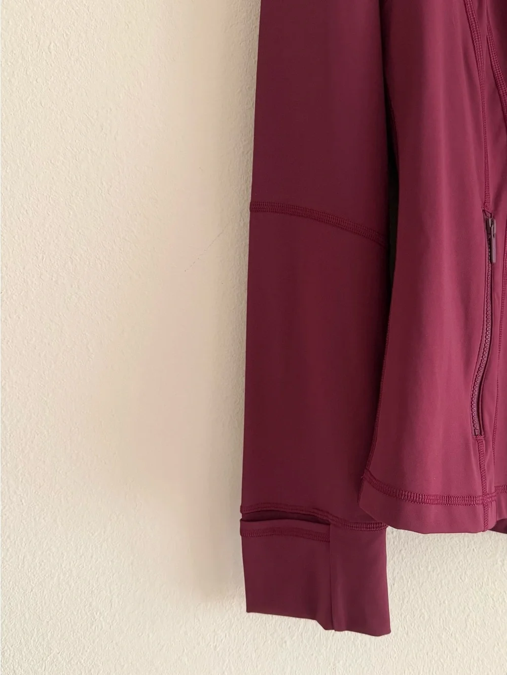 Lululemon Define Jacket Nulux in Deep Ruby (DRBY), Size 12 — NWT